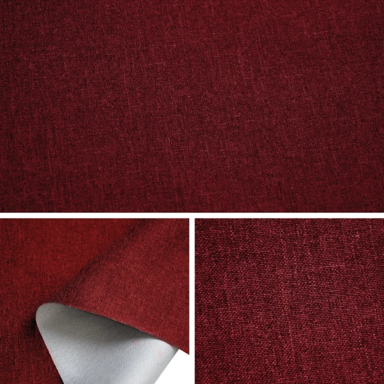 Tissu d’ameublement Sawana 07 bordeaux 0,5 m linéaire