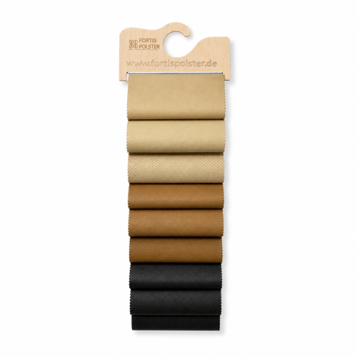 Nuancier de similicuir Kanyon – collections T220, T222 et T224