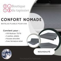 Matelas pliables pour vans et bus – confort nomade