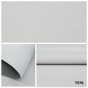 Tissu Ciel de Toit Automobile Gris Clair sur Mousse Grise 3 mm