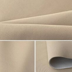 Tissu revêtement ciel de toit automobile beige SAM569