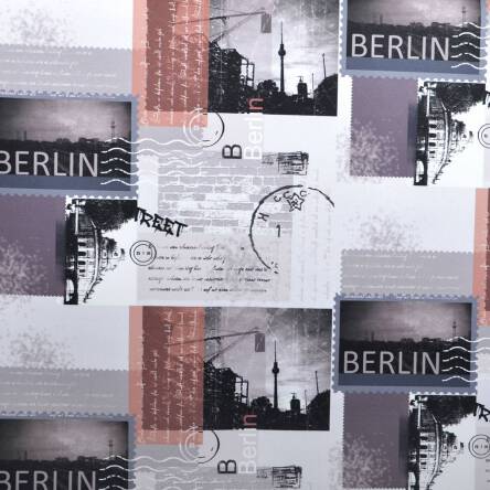 Tissu d'ameublement motif Berlin