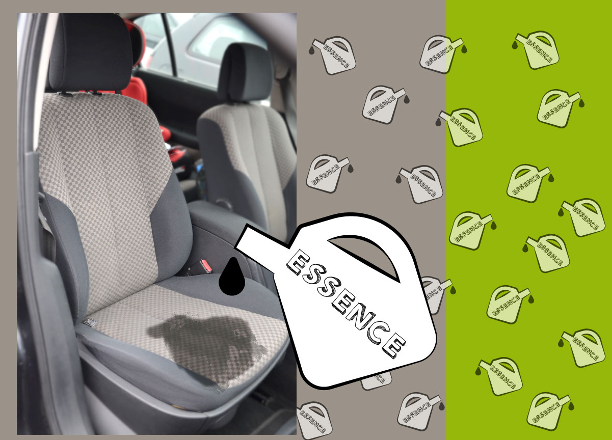 Comment nettoyer des taches sur un siège de voiture ?