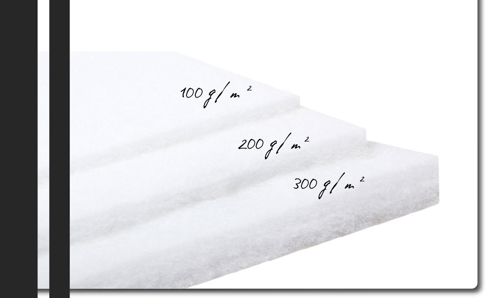 Ouate de rembourrage blanche, ouatine épaisse coton 600gr/m², au